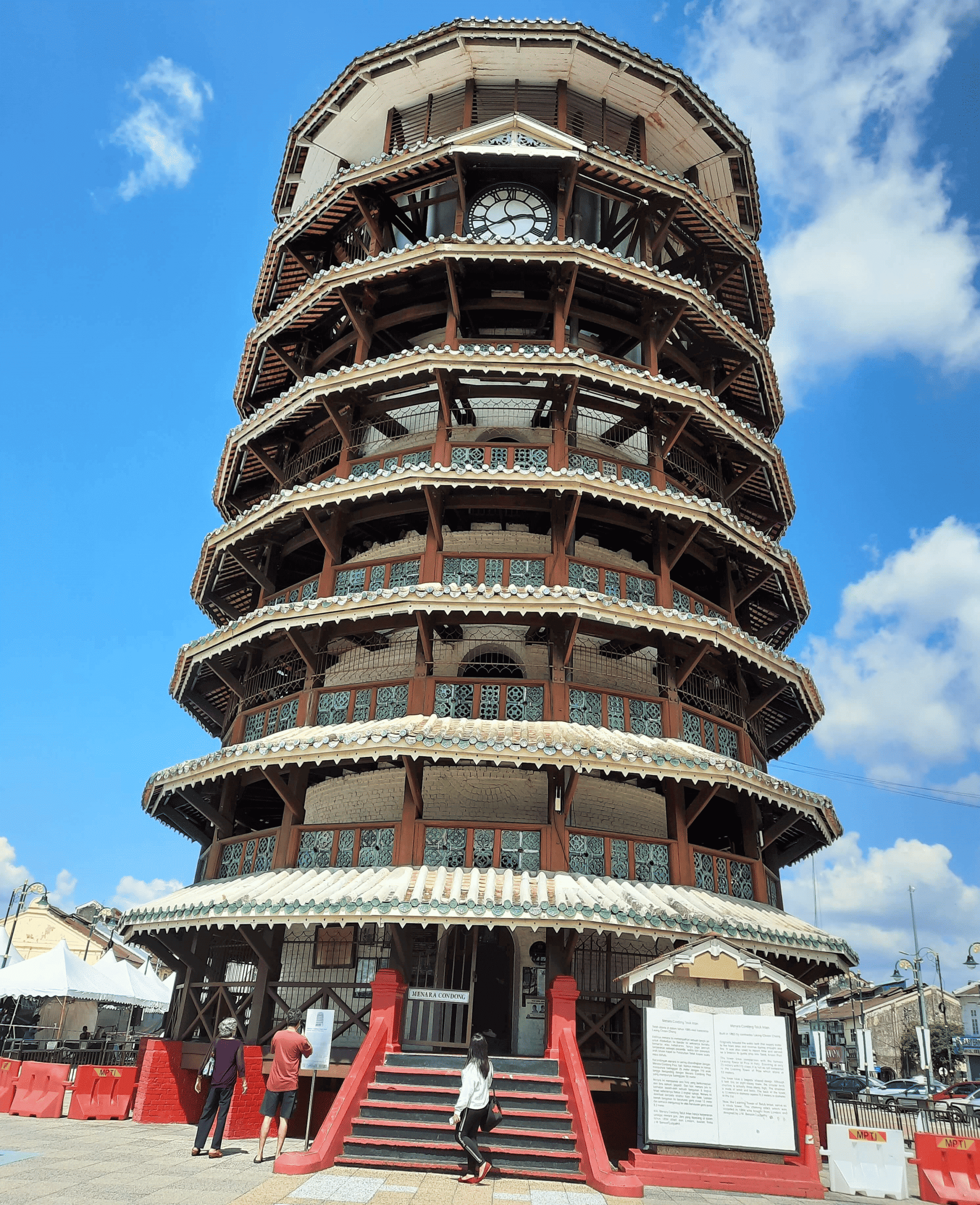 hidden gems in Ipoh, Leaning Tower of Teluk Intan, Perak, water tower, Ipoh, Malaysia