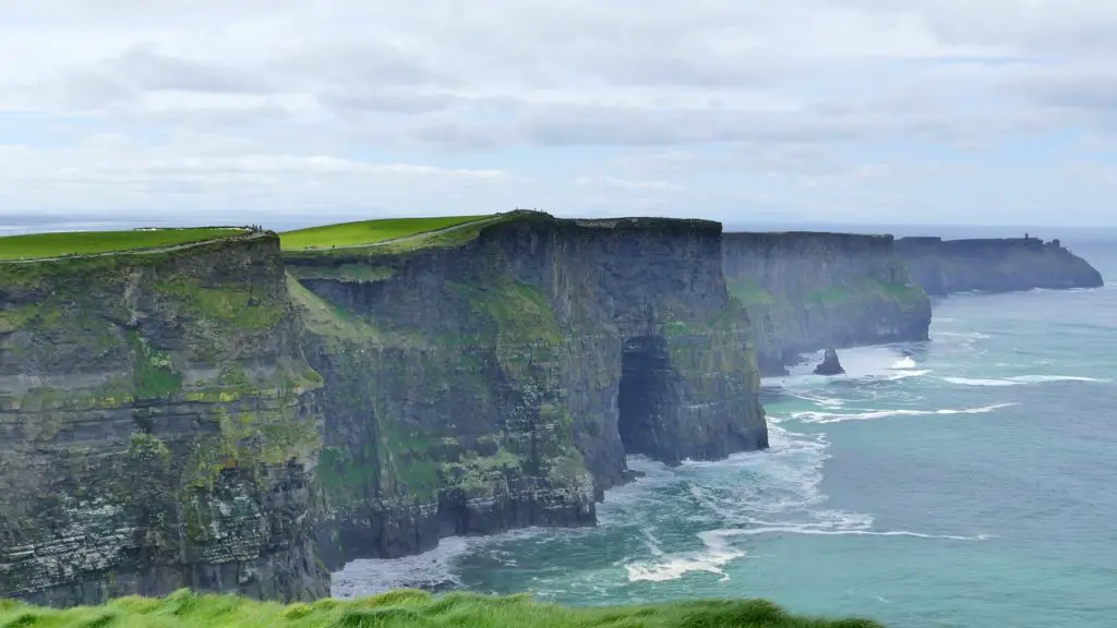 famous landmarks in Ireland, cliffs of moher, ireland, landscape