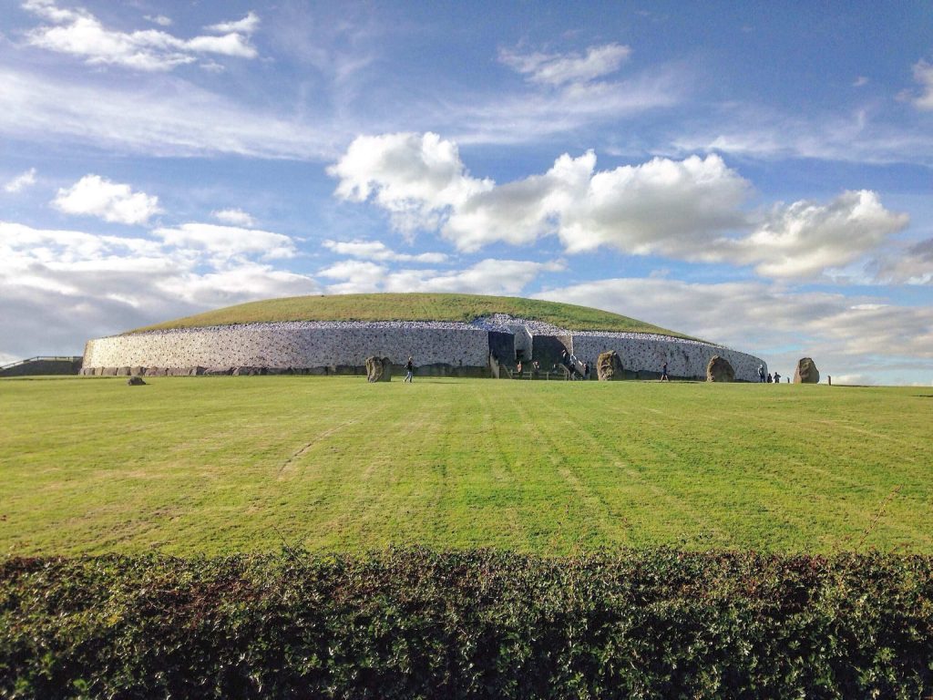 famous landmarks in Ireland, Newgrange Tomb, Ireland, UNESCO World Heritage Site