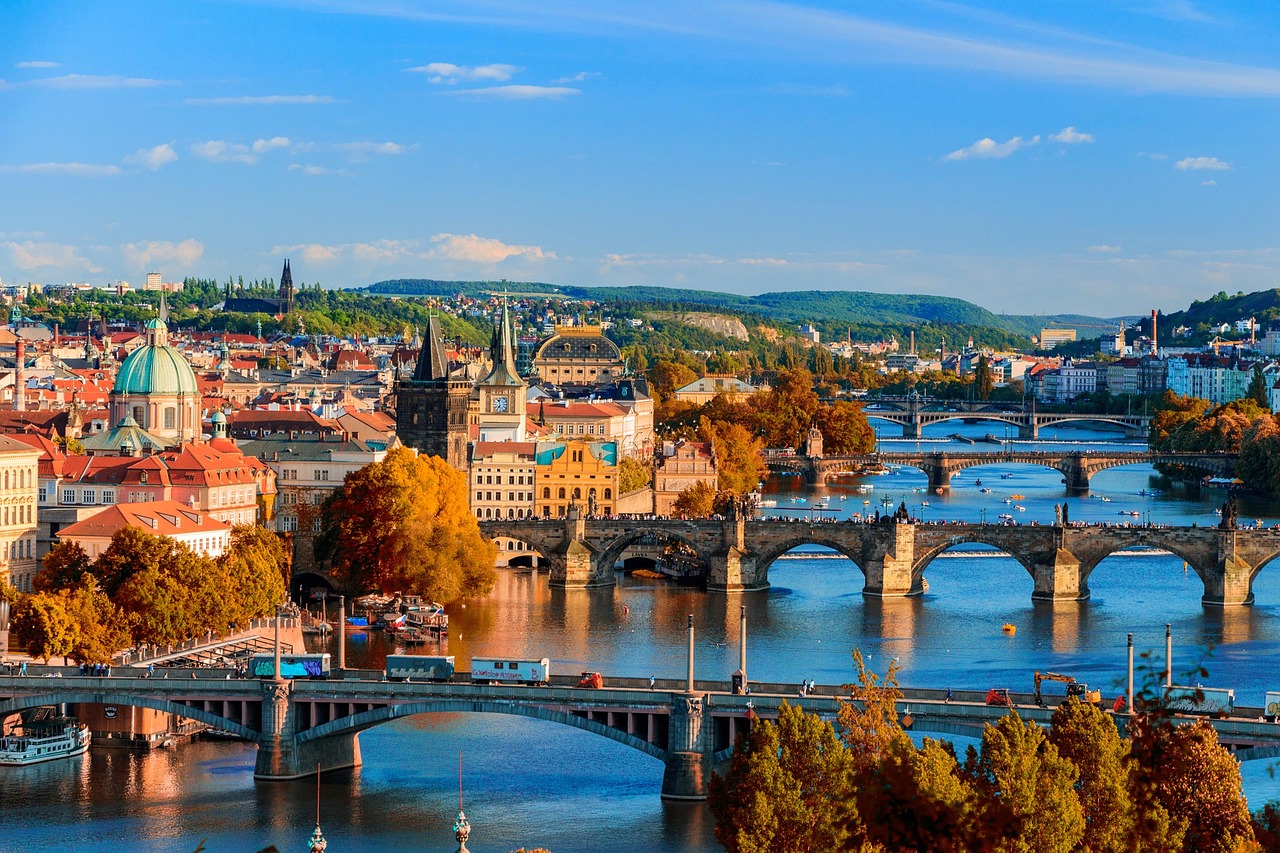 4 days in Prague itinerary, Czech Republic, bridges of Prague, Europe itineraries