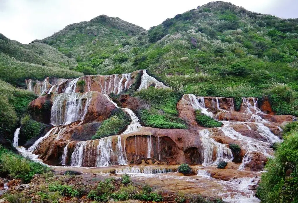 underrated places in Taiwan, Golden Waterfalls, Jinguashi