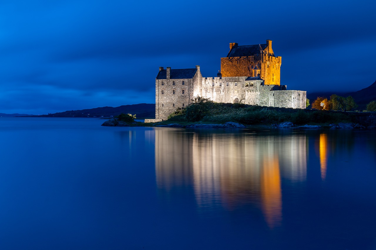 places to visit in West Scotland, Eilean Donan, castle, fortress