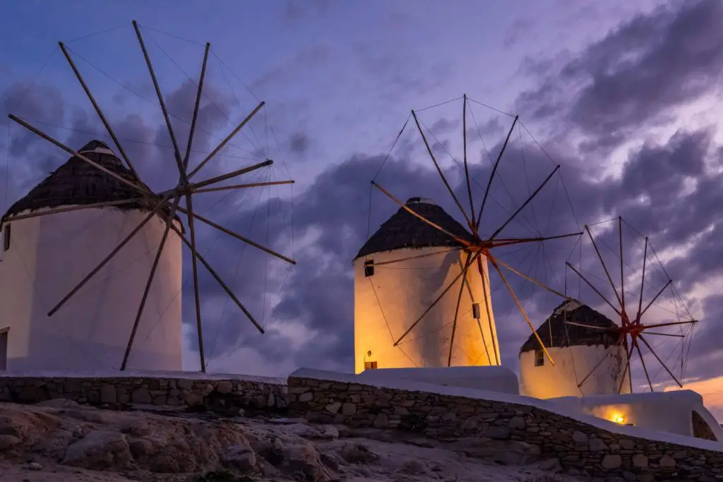 3 days in Mykonos, Windmills of Mykonos