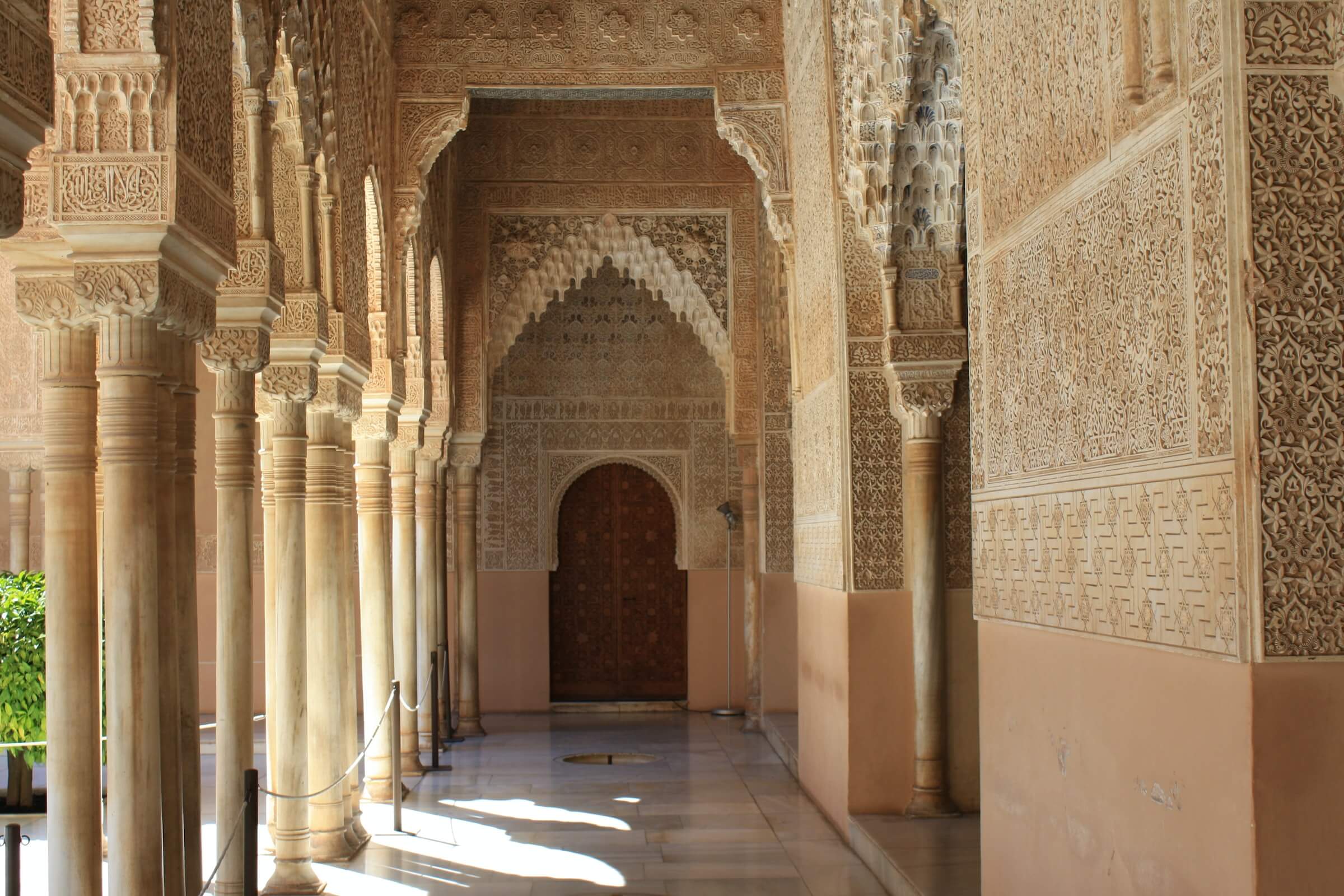 2 days in Granada, Alhambra corridor, Granada, Spain